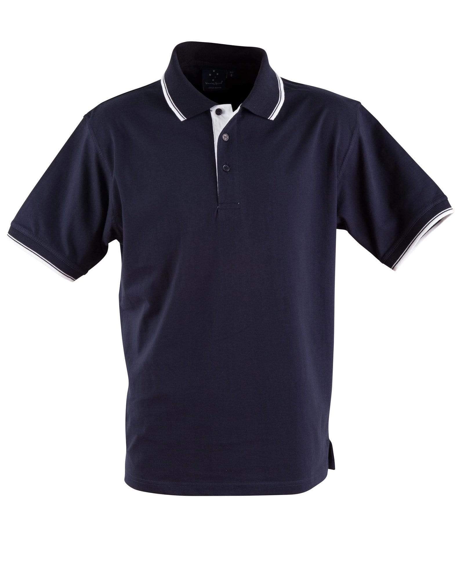 Winning Spirit Casual Wear Navy/White / XS Winning Spirit Macquarie Polo Unisex Ps05