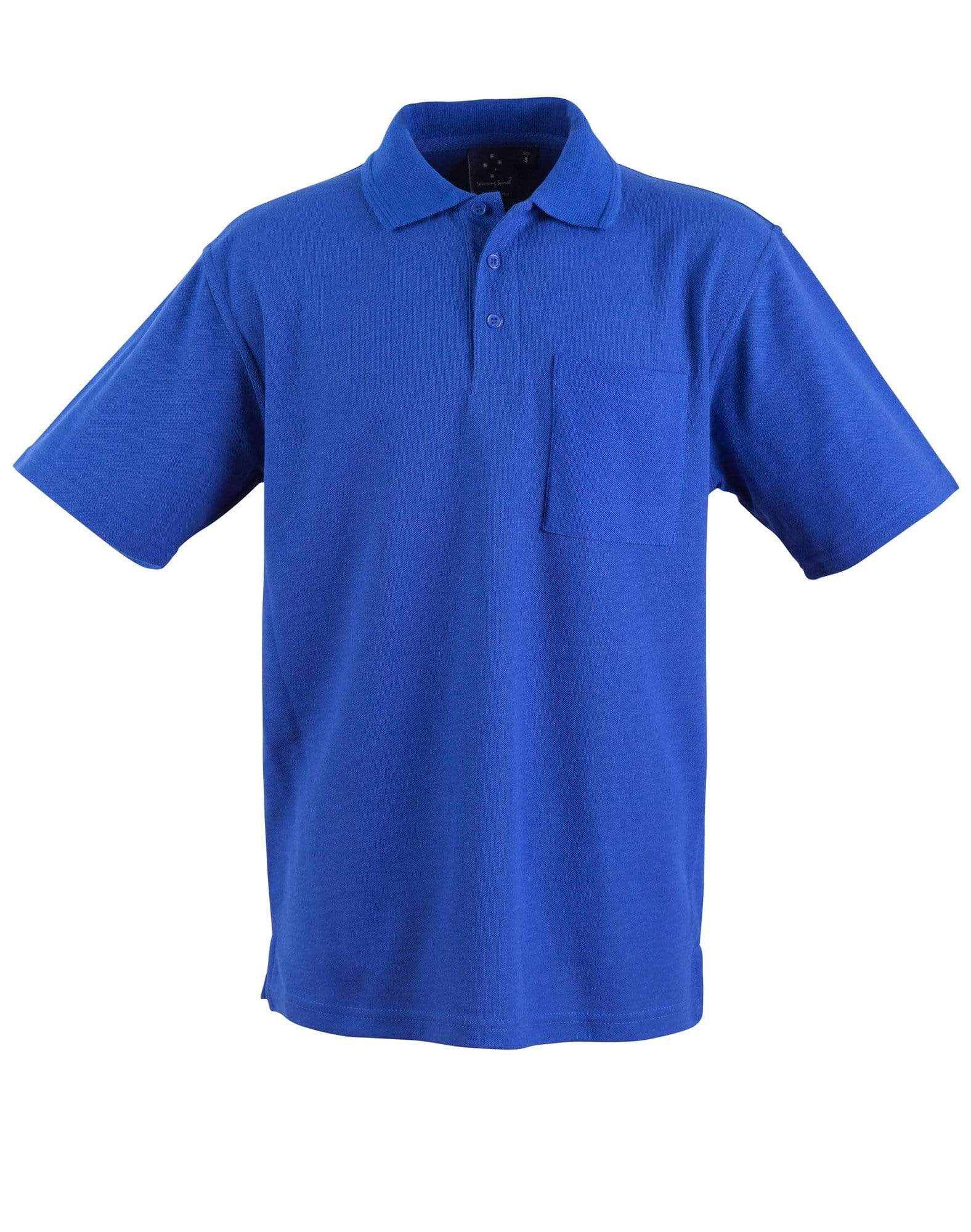 Winning Spirit Casual Wear Royal / XS WINNING SPIRIT POCKET POLO Unisex PS41