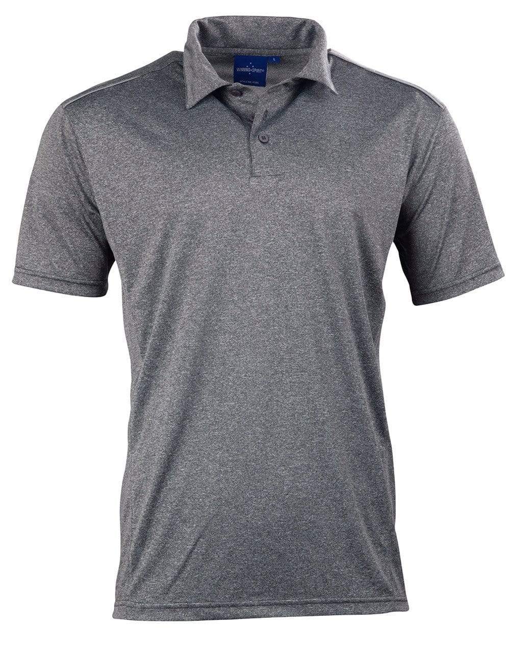 Winning Spirit Casual Wear CHARCOAL / XS Winning Spirit PS85 HARLAND POLO Men's