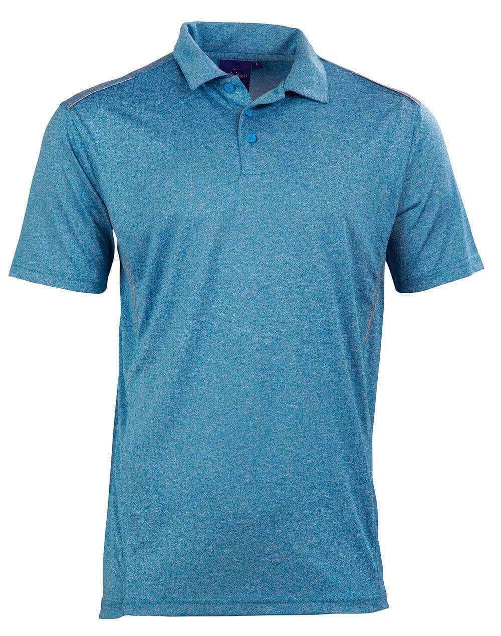 Winning Spirit Casual Wear CYAN / XS Winning Spirit PS85 HARLAND POLO Men's