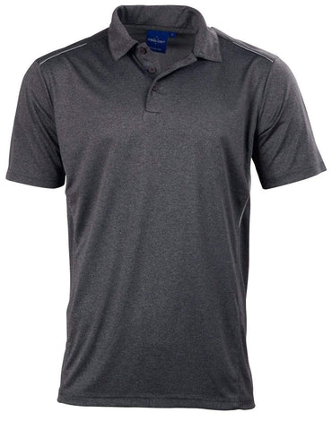 Winning Spirit Casual Wear BLACK / XS Winning Spirit PS85 HARLAND POLO Men's