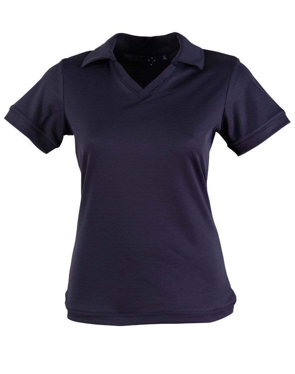 Winning Spirit Casual Wear Navy / 8 WINNING SPIRIT VICTORY POLO Ladies' PS34A