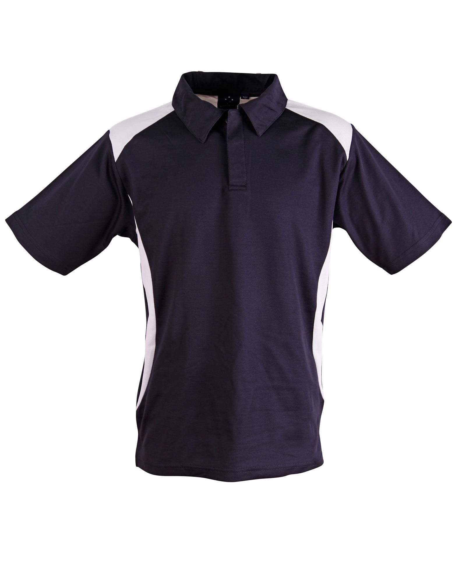 Winning Spirit Casual Wear Navy/White / XS WINNING SPIRIT Winner Men's polo shirt PS31