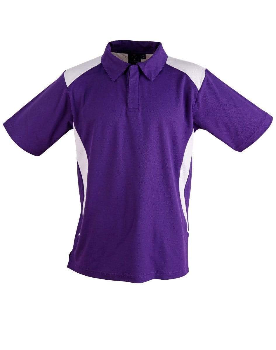 Winning Spirit Casual Wear Purple/White / 4K WINNING SPIRIT WINNER POLO Kids PS31K