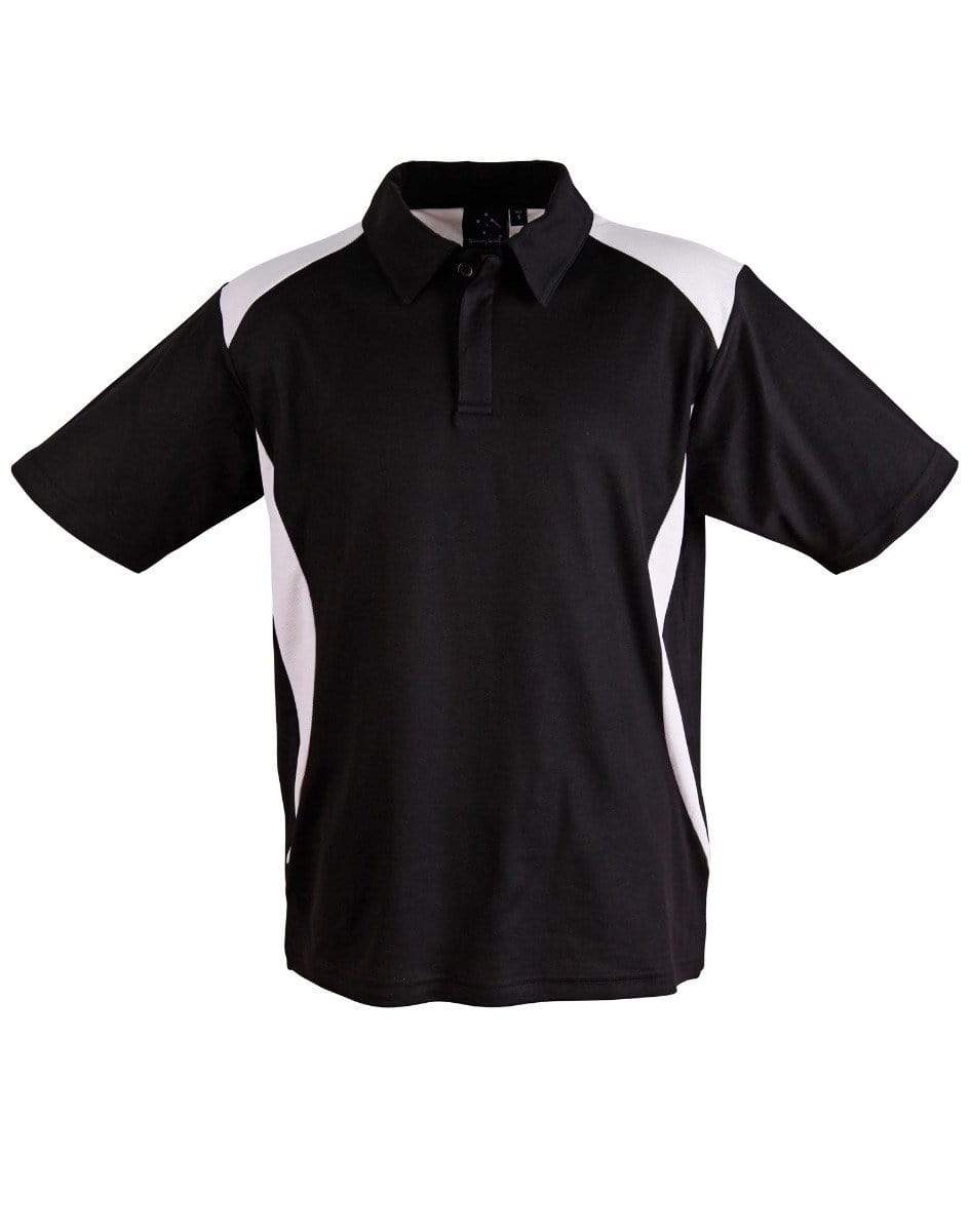 Winning Spirit Casual Wear Black/White / 4K WINNING SPIRIT WINNER POLO Kids PS31K