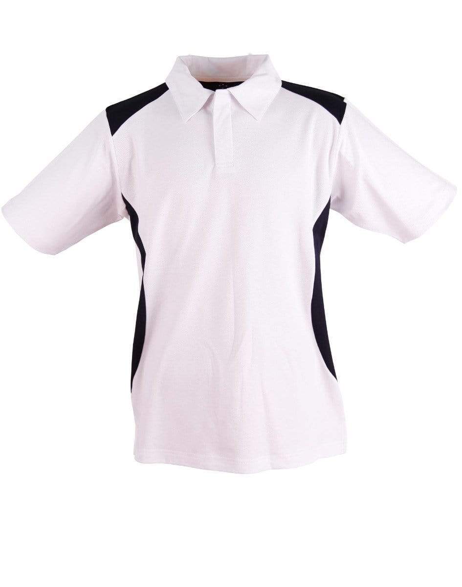 Winning Spirit Casual Wear White/Black / 4K WINNING SPIRIT WINNER POLO Kids PS31K