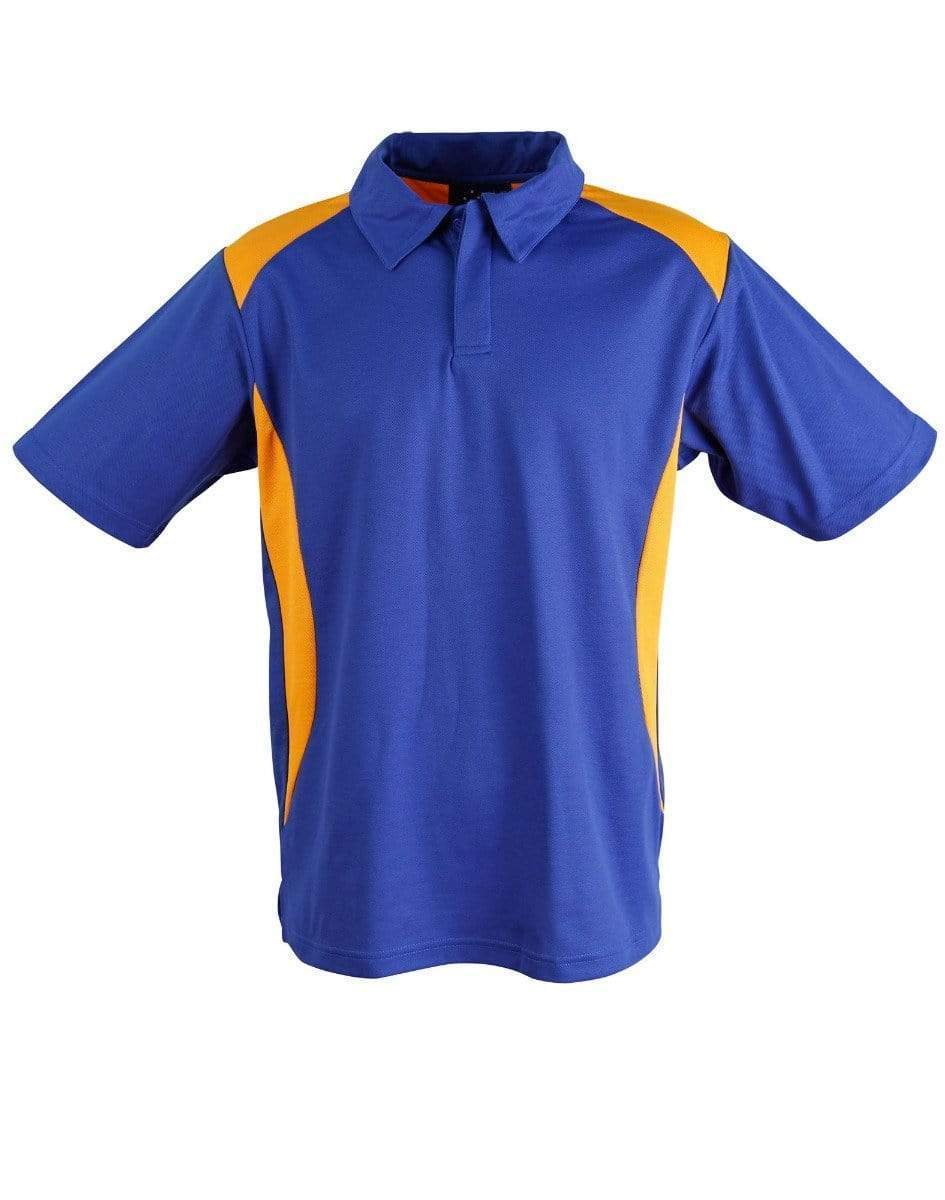 Winning Spirit Casual Wear Royal/Gold / 4K WINNING SPIRIT WINNER POLO Kids PS31K