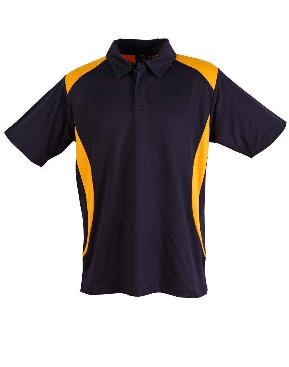 Winning Spirit Casual Wear Navy/Gold / 4K WINNING SPIRIT WINNER POLO Kids PS31K