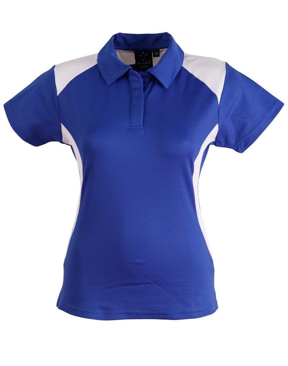 Winning Spirit Casual Wear Royal/White / 14 WINNING SPIRIT WINNER POLO Ladies' PS32A