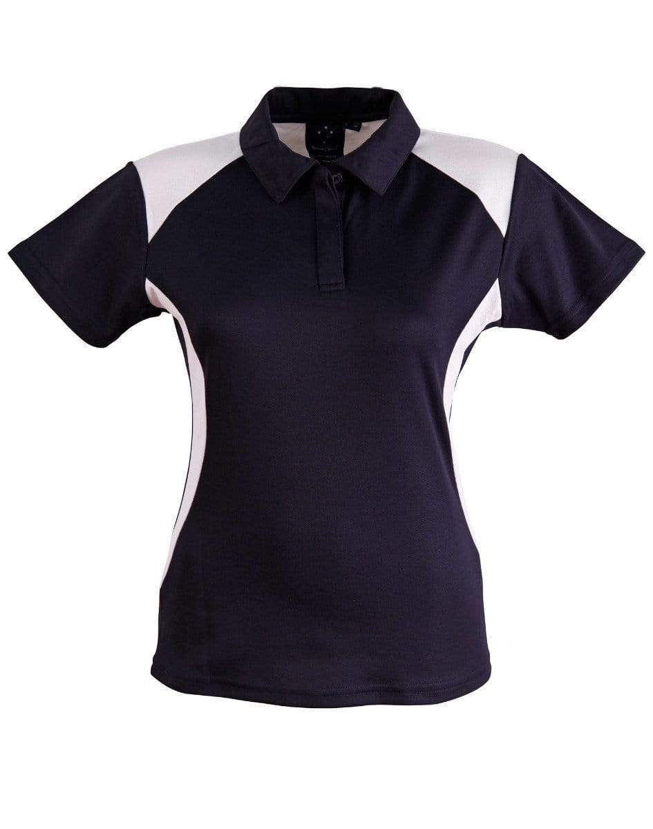 Winning Spirit Casual Wear Navy/White / 8 WINNING SPIRIT WINNER POLO Ladies' PS32A