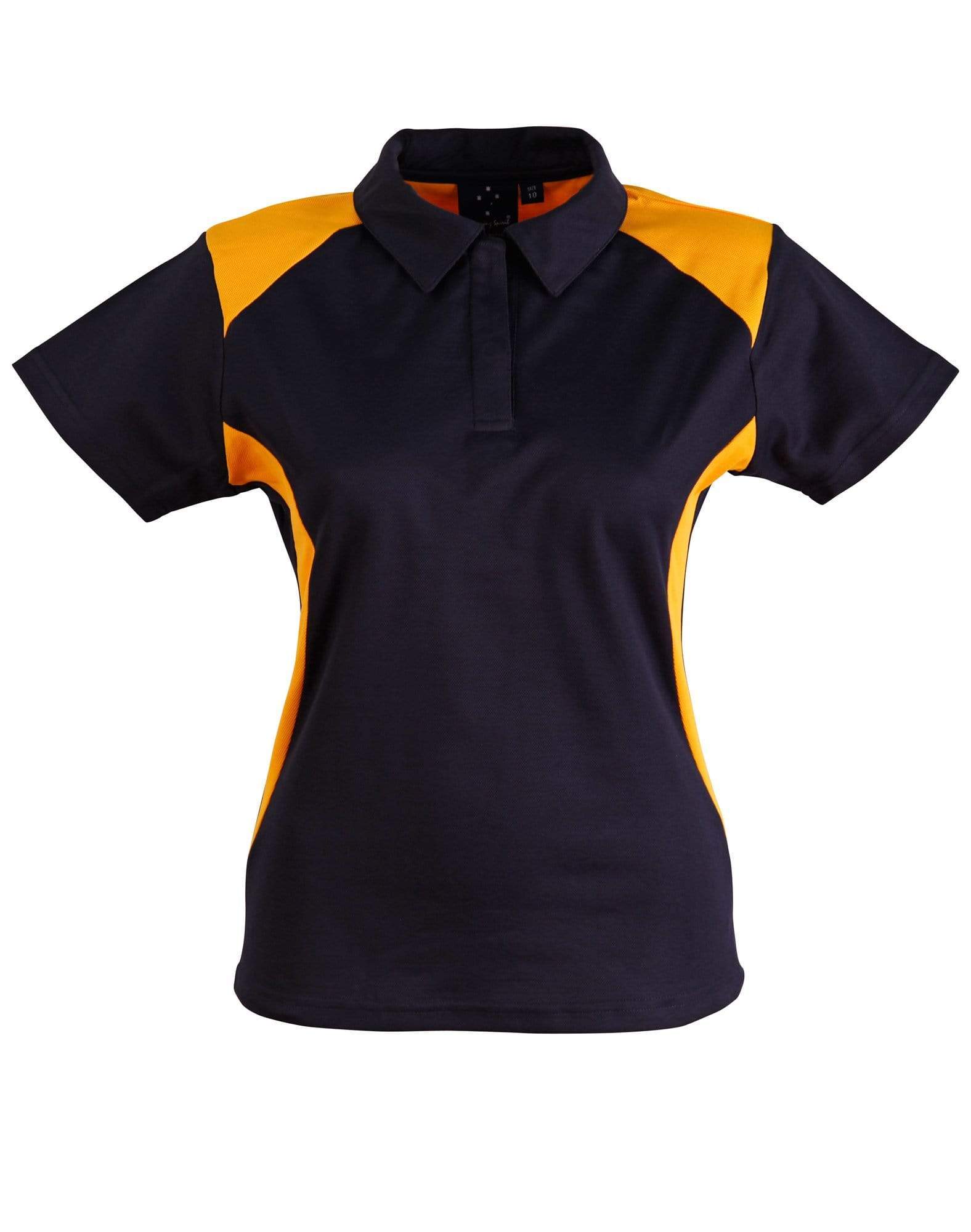 Winning Spirit Casual Wear Navy/Gold / 8 WINNING SPIRIT WINNER POLO Ladies' PS32A