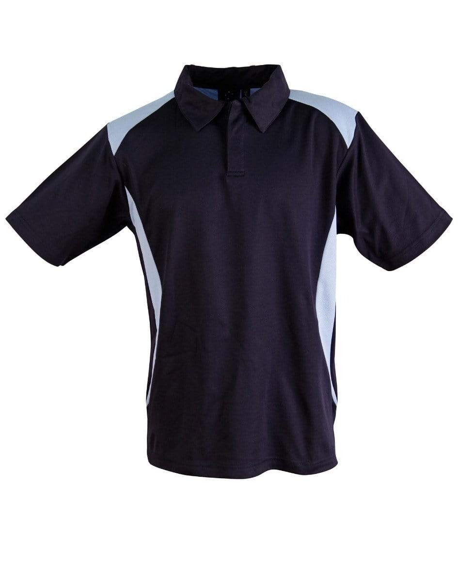 Winning Spirit Casual Wear Navy/Sky / 4XL WINNING SPIRIT WINNER POLO Men's PS31