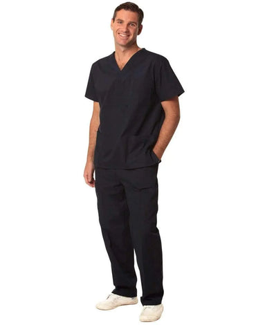 Unisex Hospital Scrubs Short Sleeve Tunic Top M7630