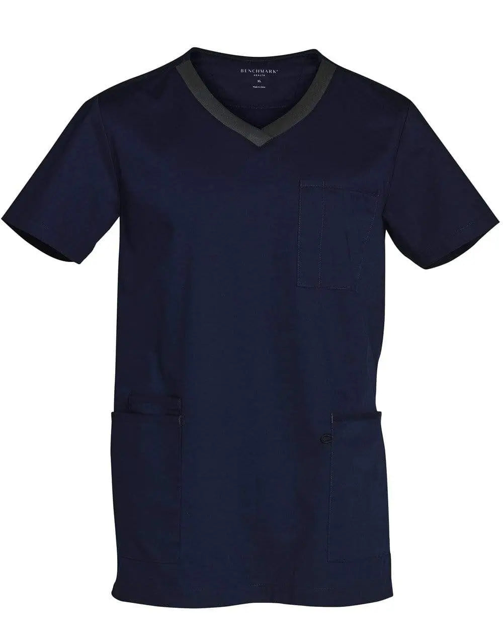 Winning Spirit Mens V-neck Trim Scrub Top M7650 - Simply Scrubs Australia