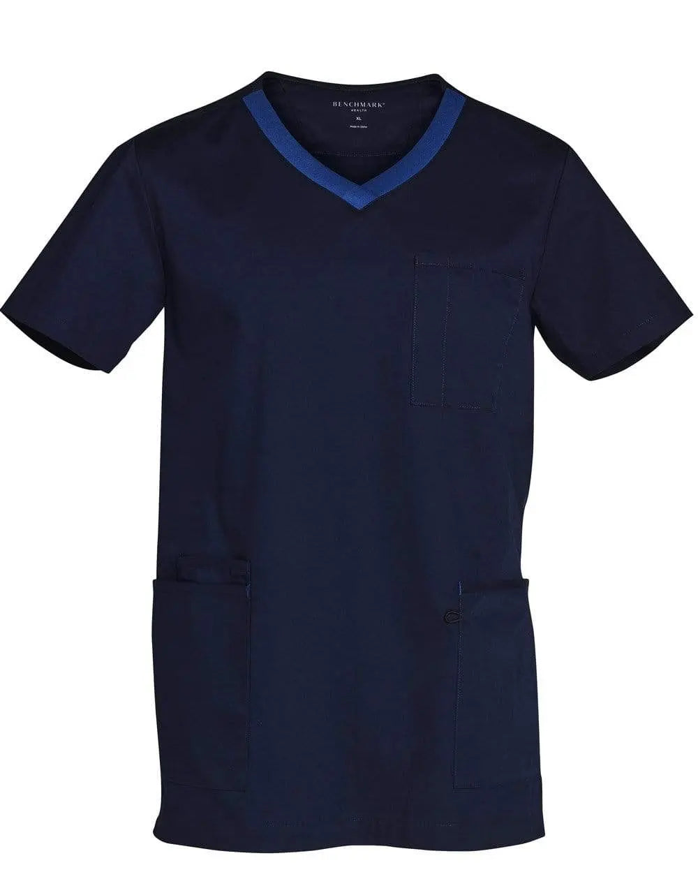 Winning Spirit Mens V-neck Trim Scrub Top M7650 - Simply Scrubs Australia